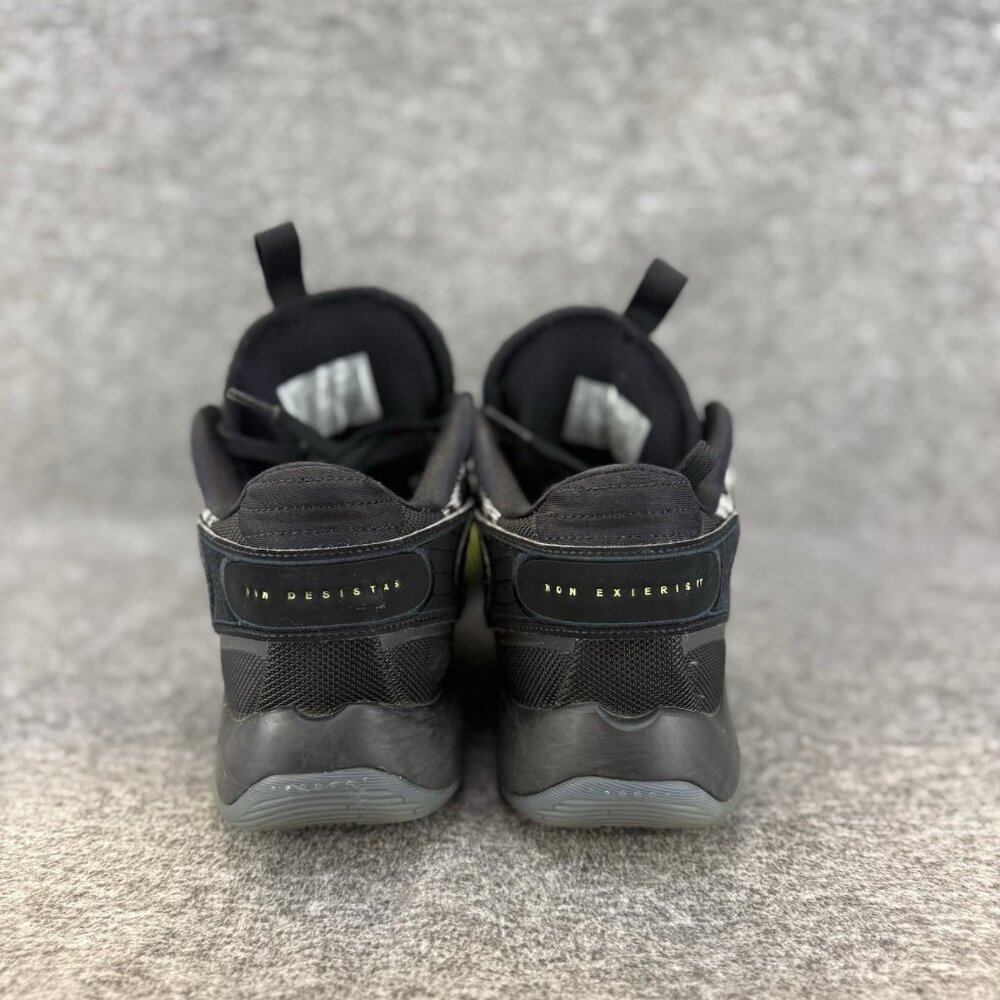 ✅Nike Air Jordan Luka 2 TB Men's Size 9.5 Black Volt Basketball Shoes Sneakers - Picture 8 of 10
